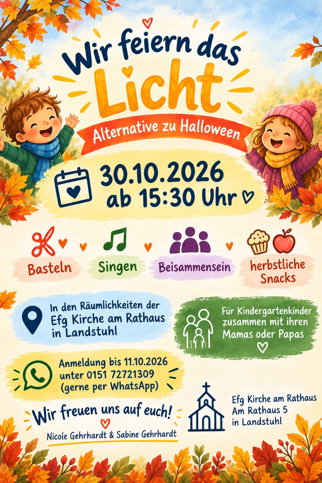 Veranstaltung Flyer